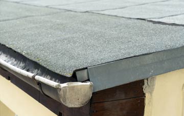 repair or replace Alne Station flat roofing?